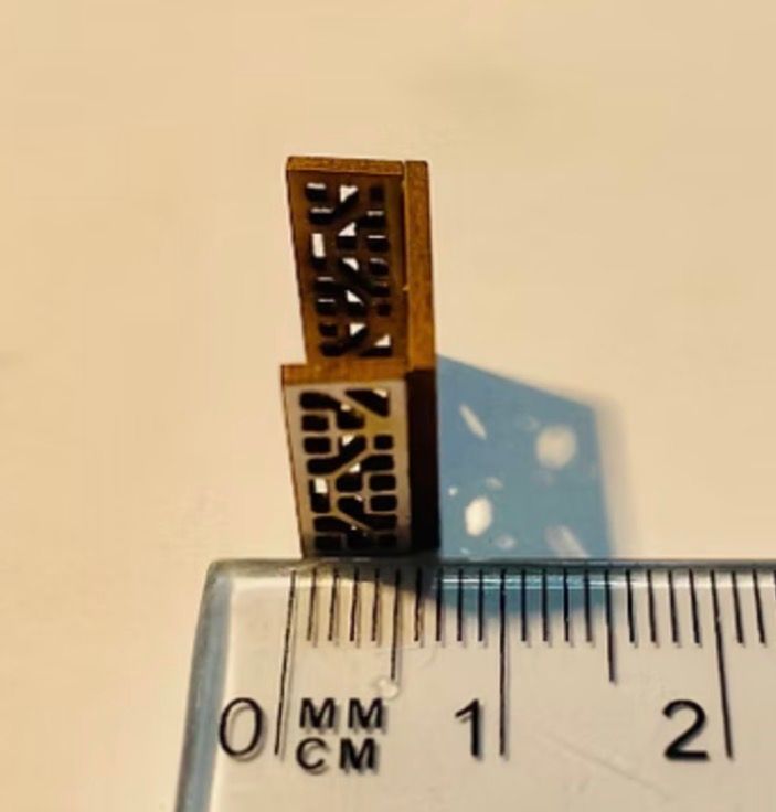 CHINESE WALL SCONCES. 2 PACK 1/48 scale KIT