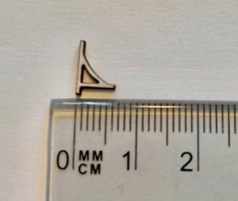 WALL BRACKETS 2 SIZES. (8 IN PACK) 1/48 scale KIT