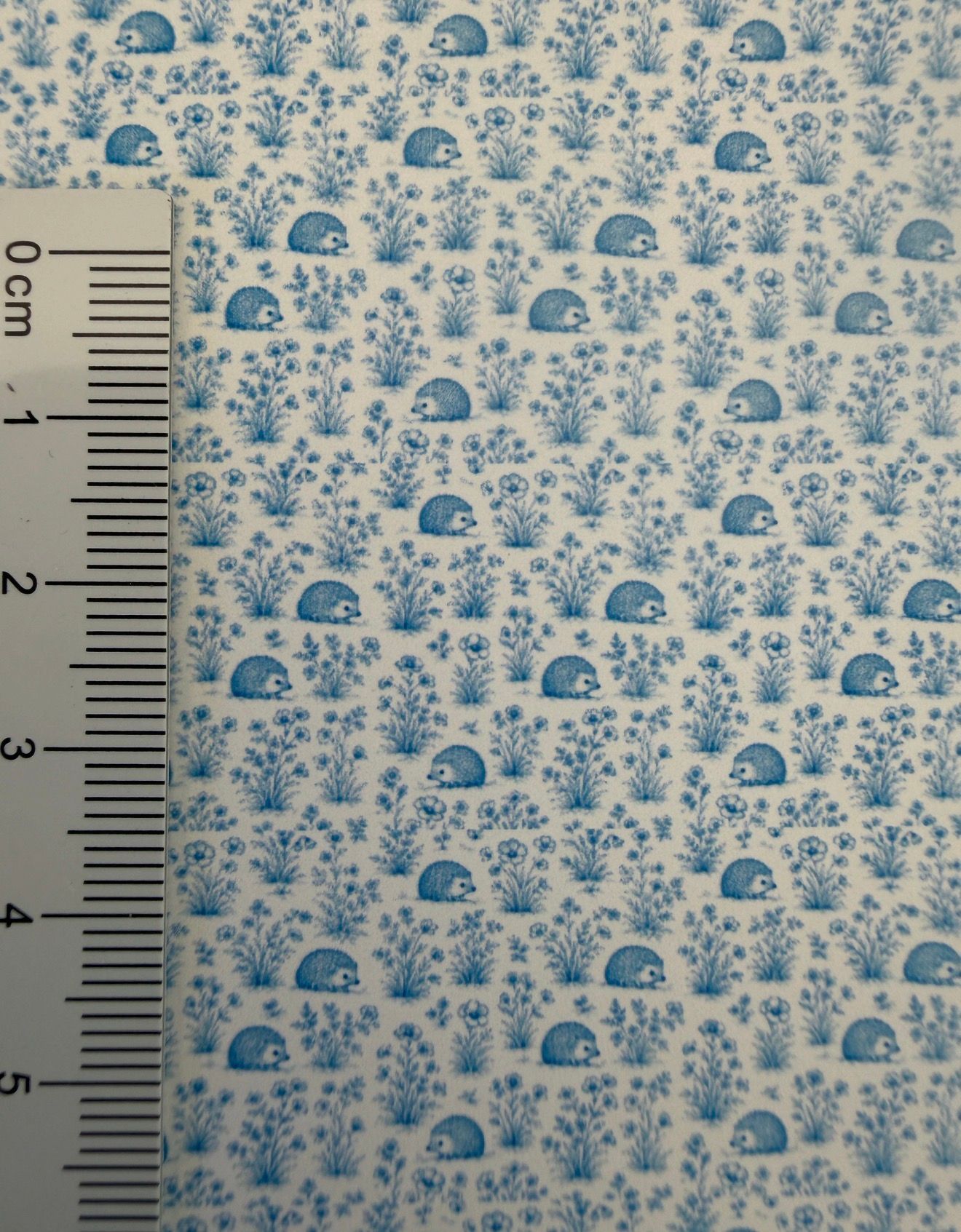Wallpaper, fabric, carpet . Animals chinoiserie, just hedgehogs. 1/48 scale