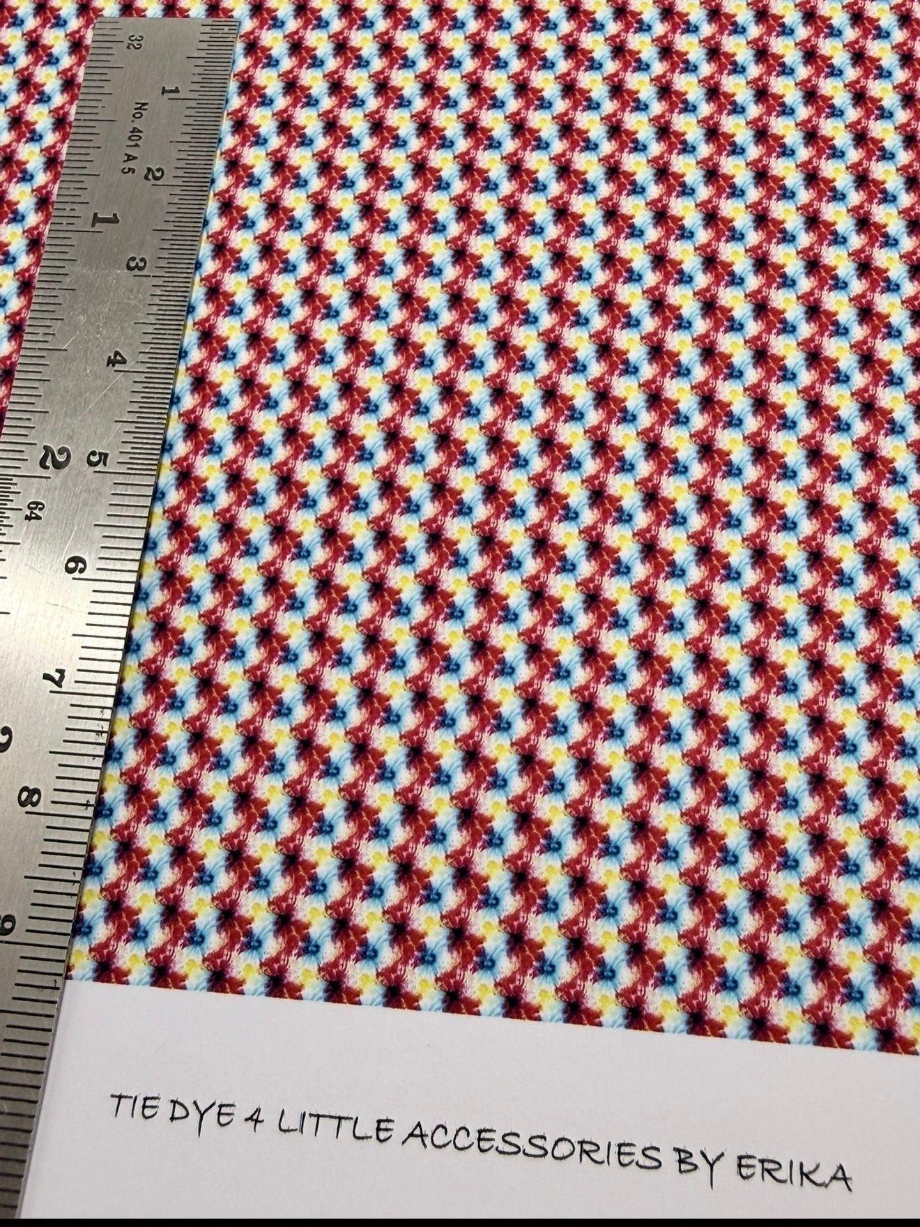 Wallpaper / fabric 1970S TIE DYE 4 1/48 SCALE