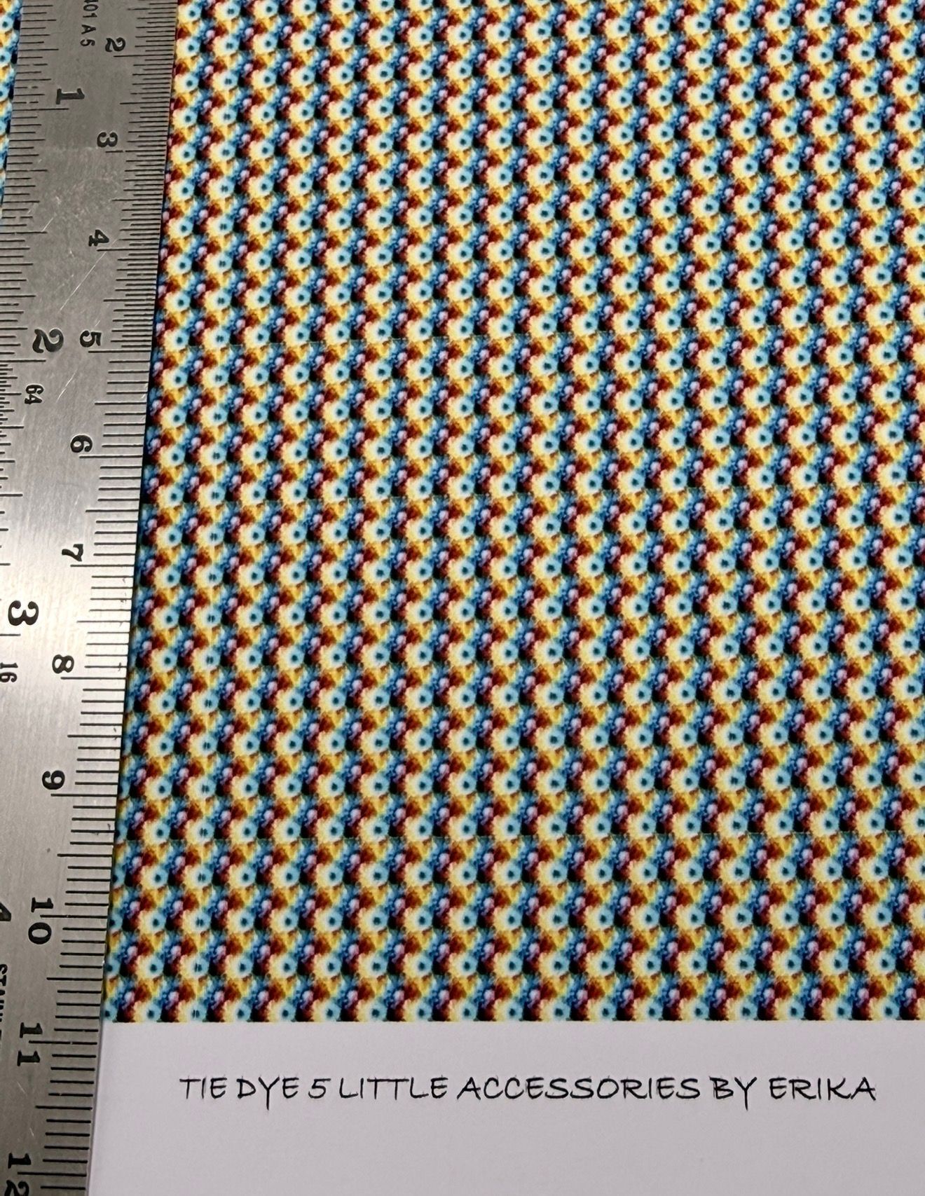 Wallpaper / fabric -TIE DYE 5 1/48 SCALE