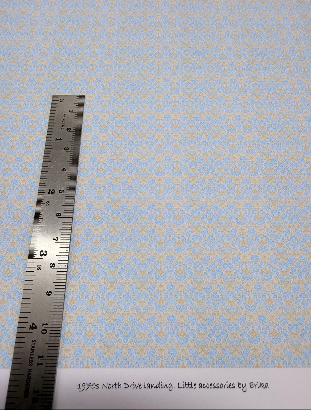 Wallpaper / fabric 1970S NORTH EDRIVE LANDING 1/48 SCALE