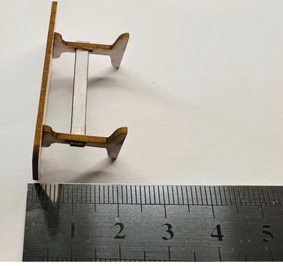 Oblong table & 6 chairs WILD west. 1/48 scale