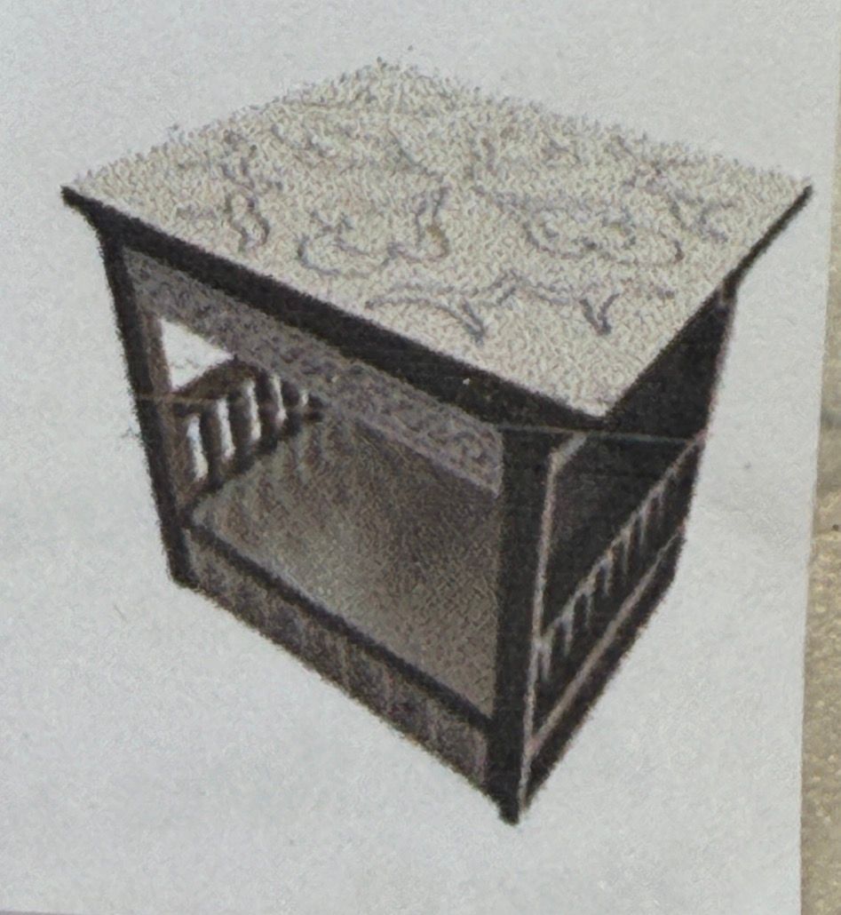 Casa Verona bed 4 poster . 1/48 scale