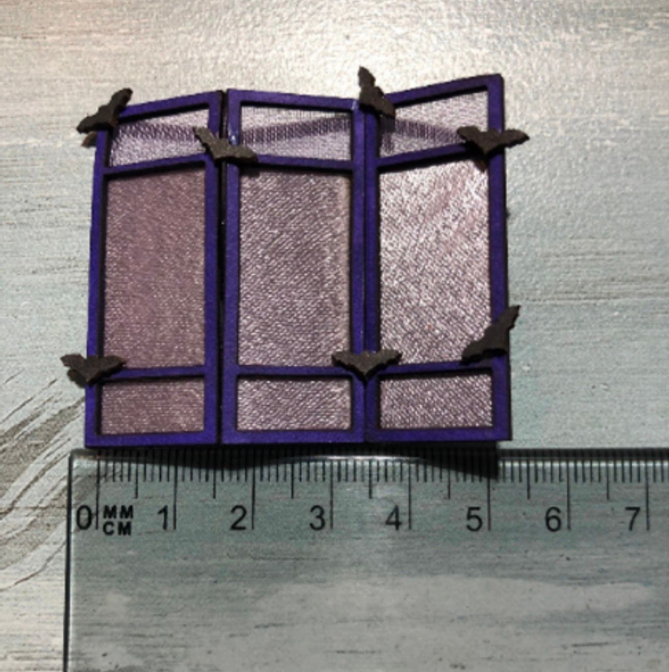 BATS ON A DRESSING SCREEN 1/48 scale KIT
