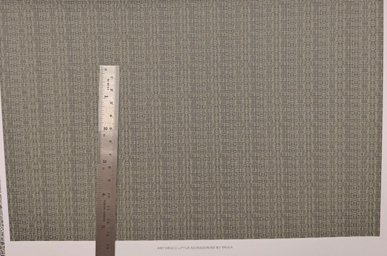 Wallpaper/fabric Art Deco 1 1/48