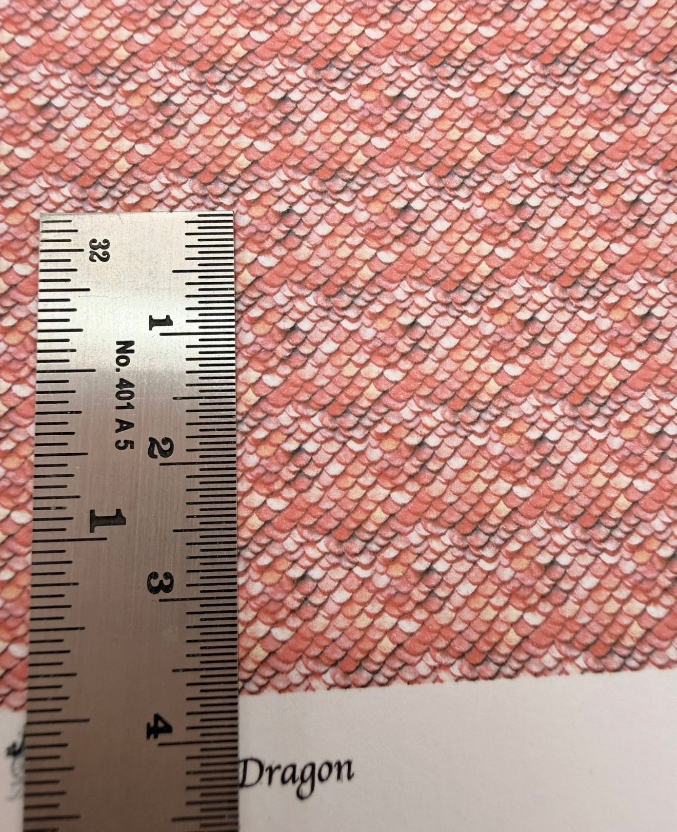 wallpaper/fabric. Animal skin 5 dragon 1/48 scale