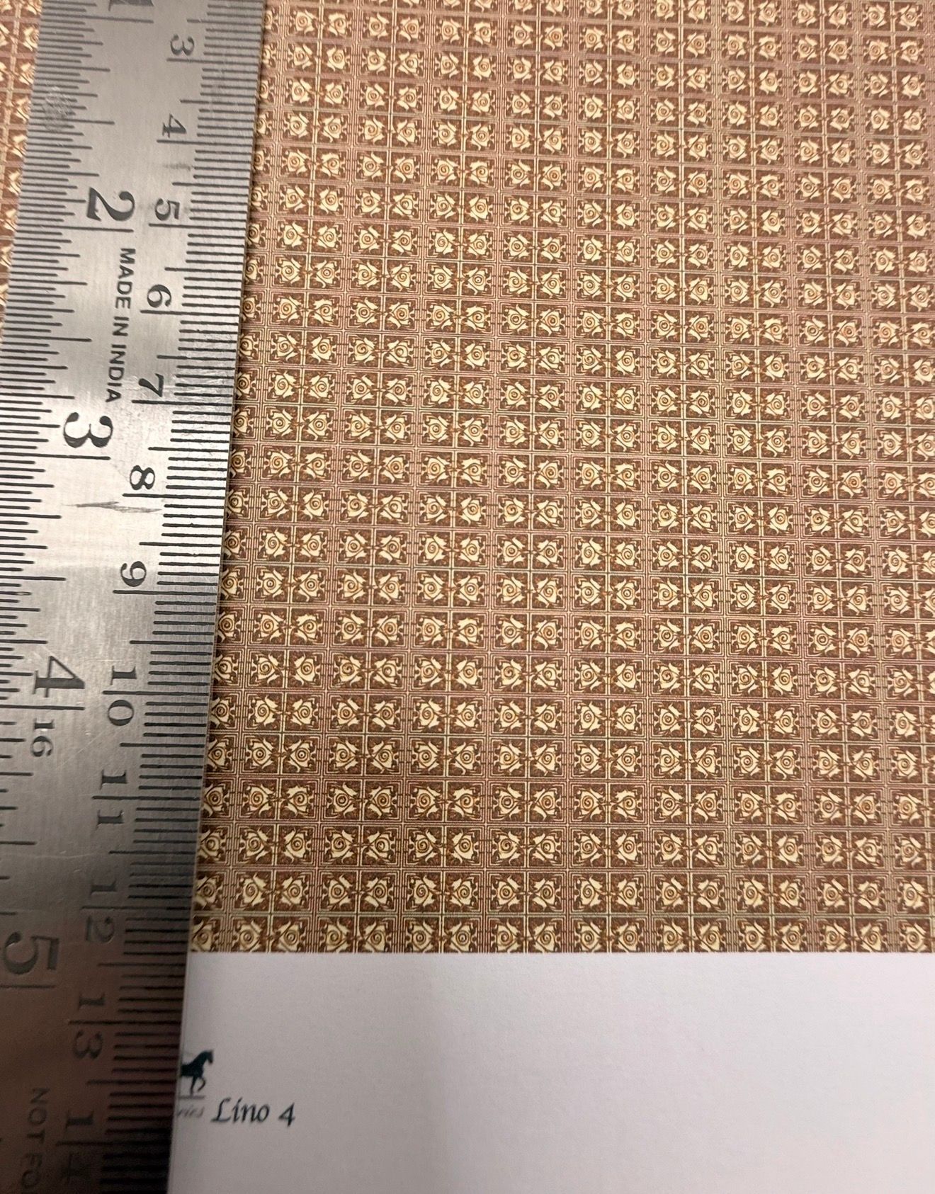 wallpaper FLOORING lino 4 - 1/48 scale