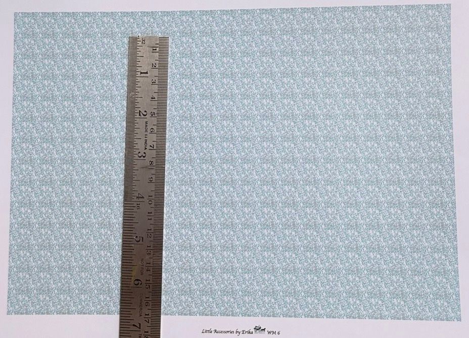 Wallpaper/fabric/carpet  WM 6 - 1/48 scale
