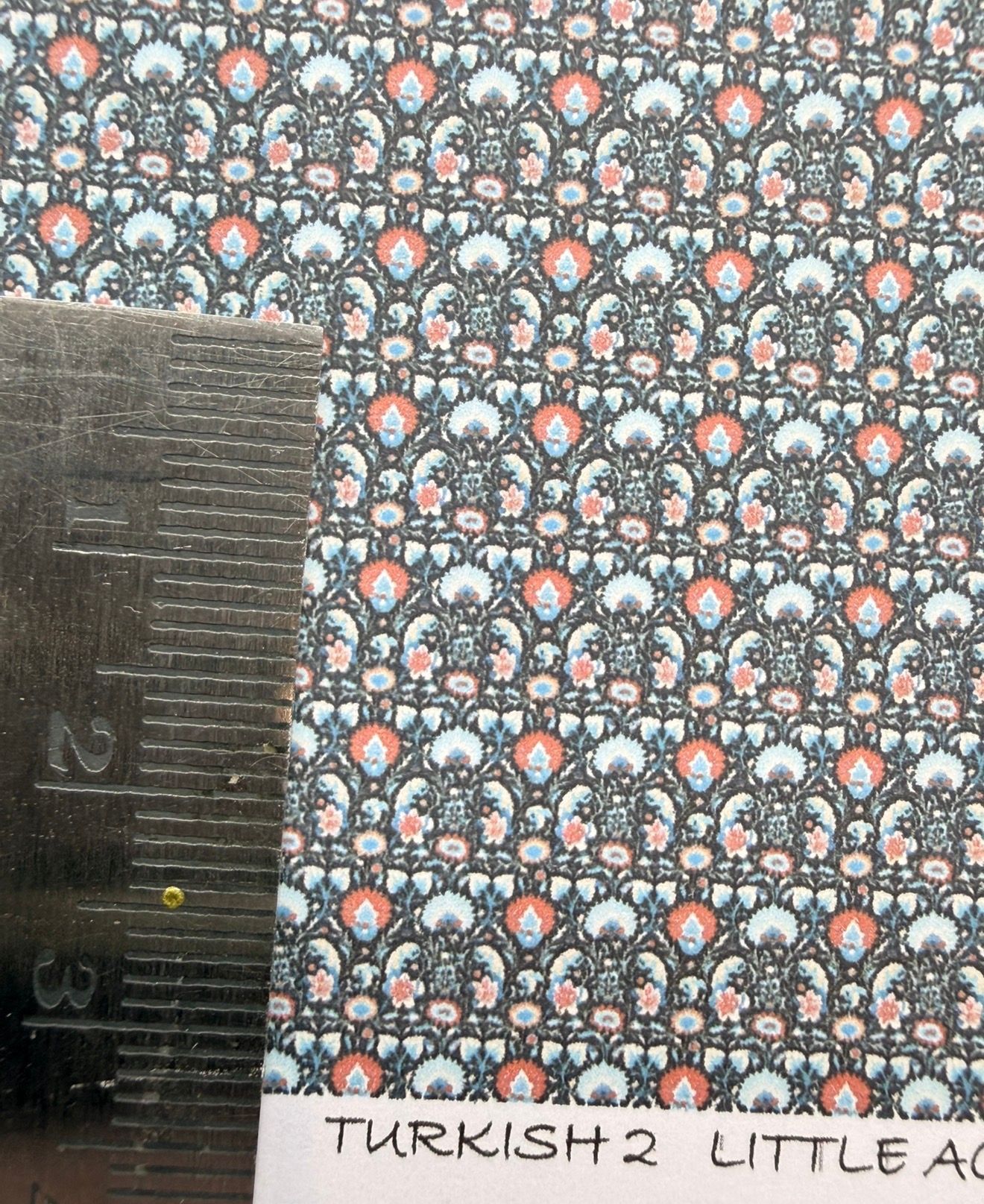 Wallpaper.fabric. Carpet Turkish 2 - 1/48 scale