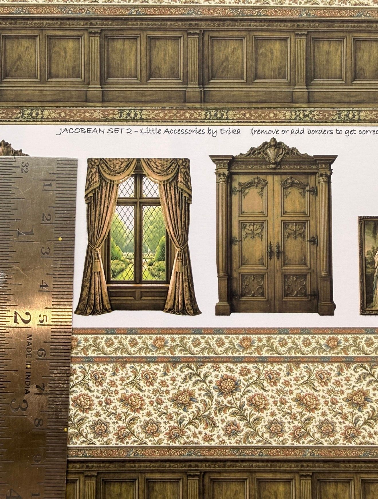 Wallpaper/fabric/carpet. SETJacobean 2