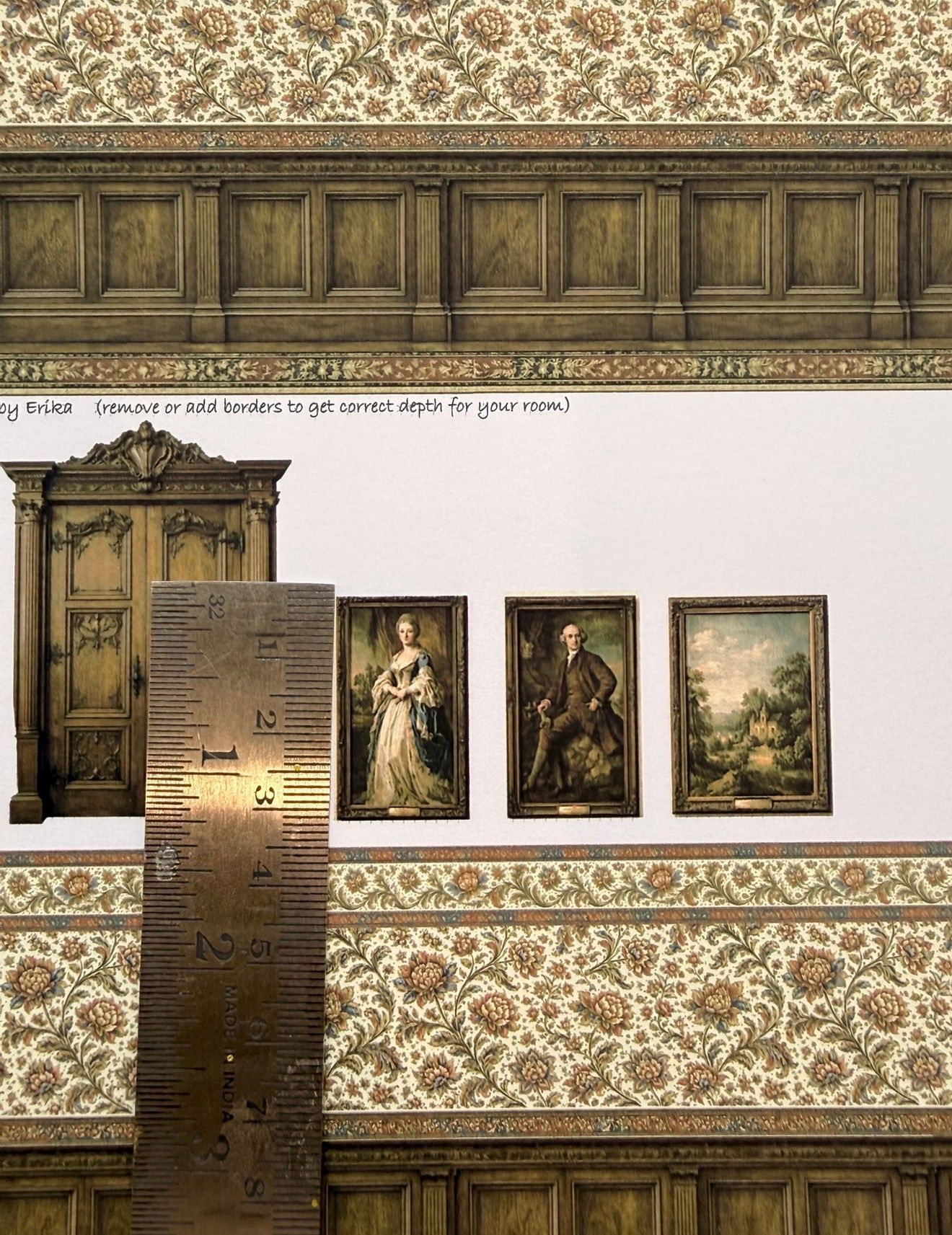 Wallpaper/fabric/carpet. SETJacobean 2