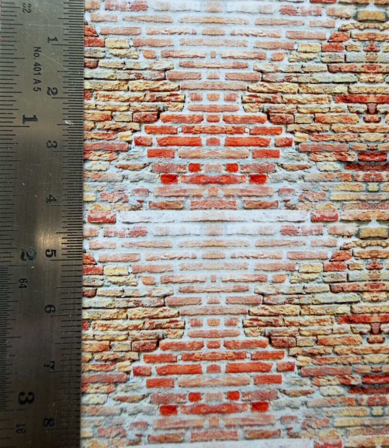 Wallpaper,fabric OR fabric. VERONA outside walls mixed brick 1