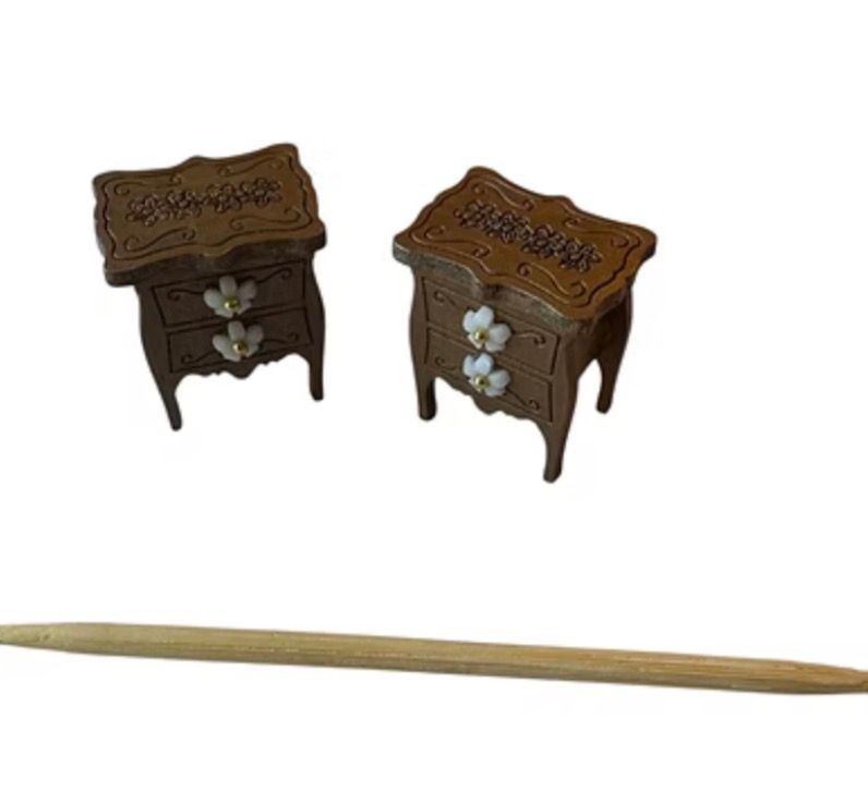 PRINCESS FLOWER BED SIDE CABINETS (X2) 1/48 scale KIT
