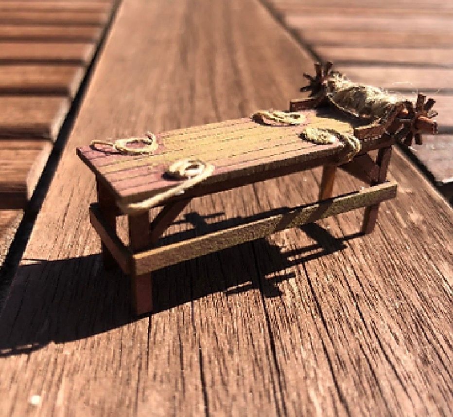 STRETCHING RACK 1/48 scale KIT