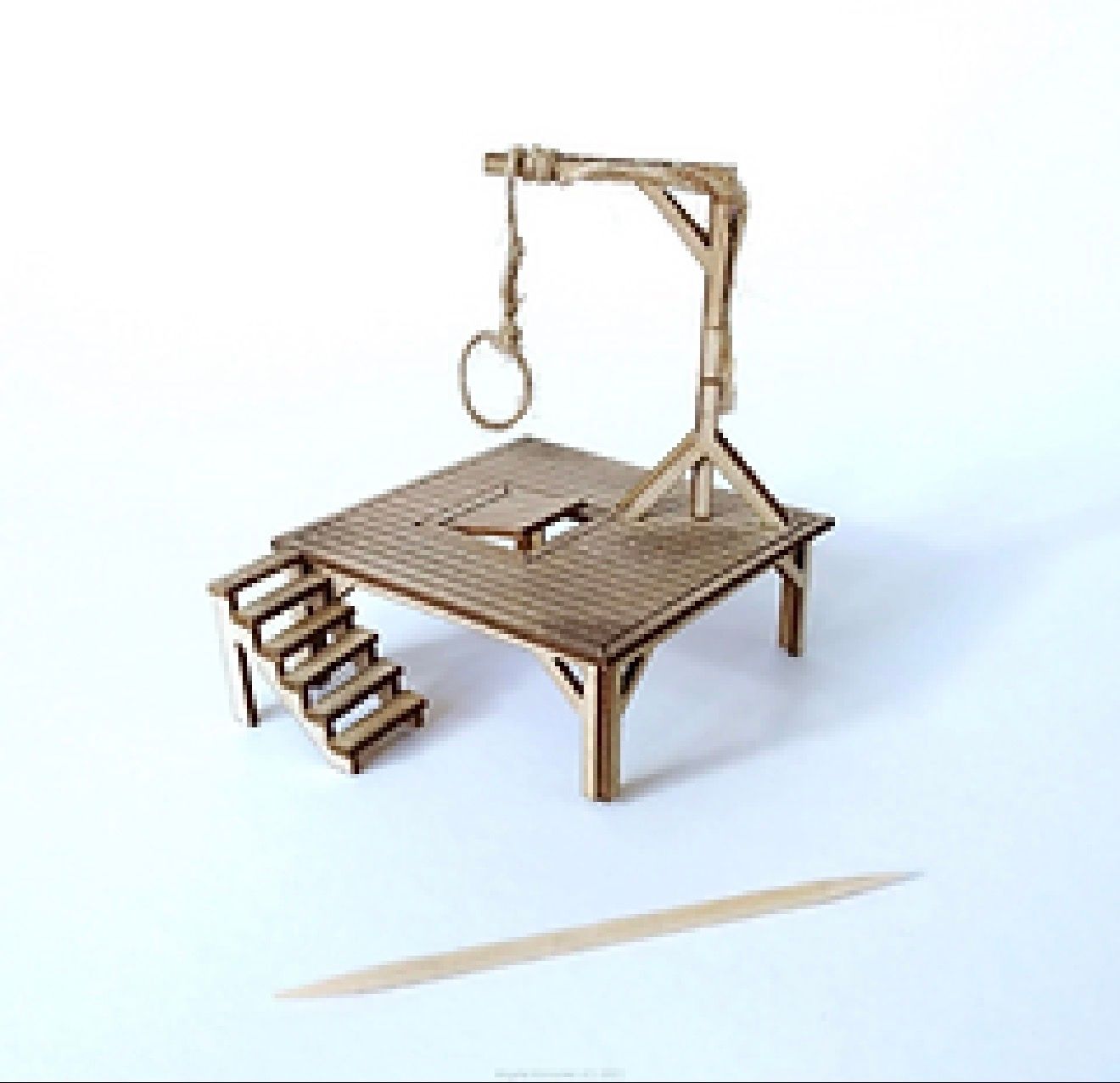 GALLOWS/HANGMANS NOOSE. 1/48 scale KIT