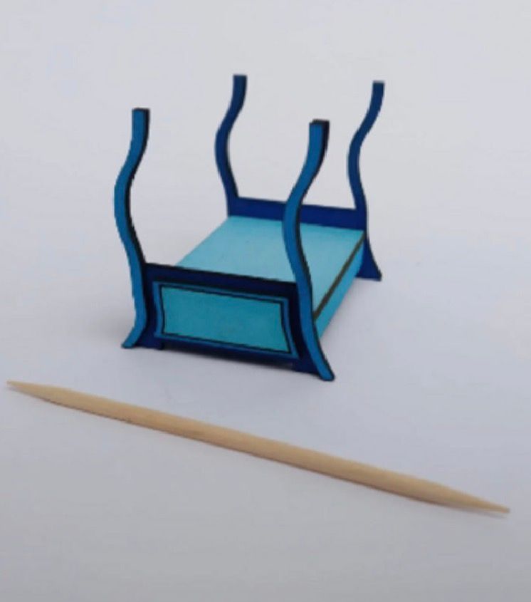 WONKY WONDERLAND BED 1/48 scale KIT