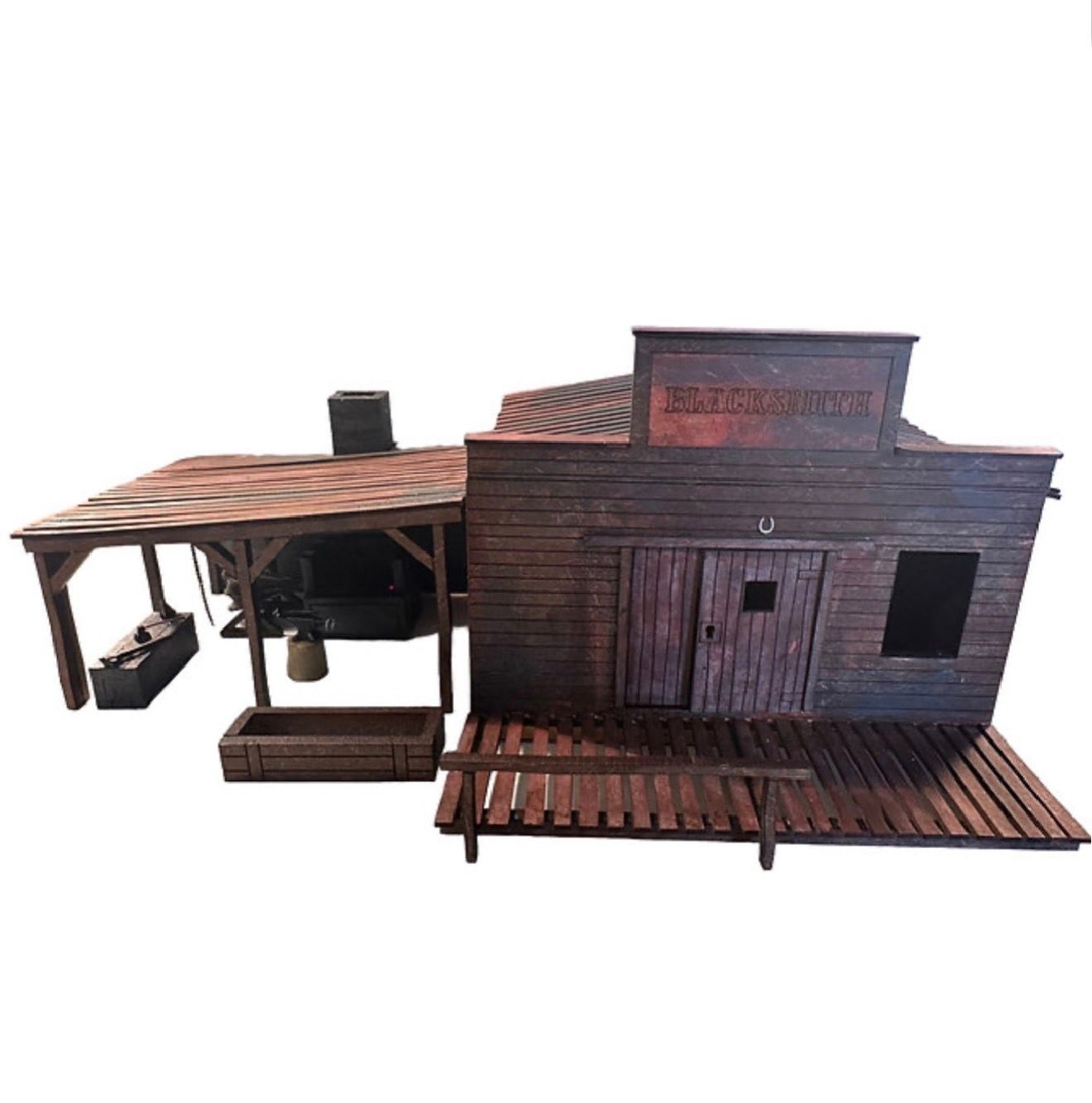 WILD WEST BLACKSMITH. 1/48 scale KIT