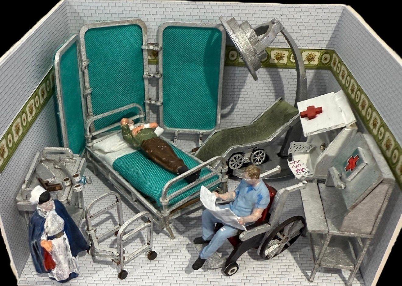MEDICAL COLLECTION WALKING FRAME 1/48 scale KIT