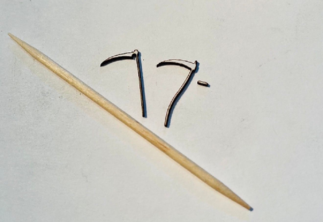GARDEN & PLAYGROUND SCYTHES (2) 1/48 scale KIT