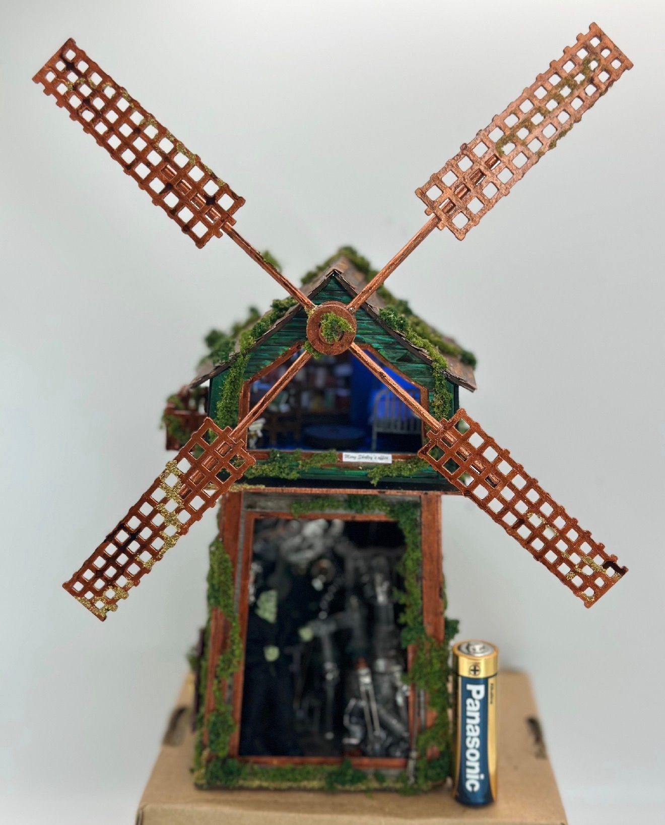 WINDMILL (working top & sails) 1/48 scale KIT