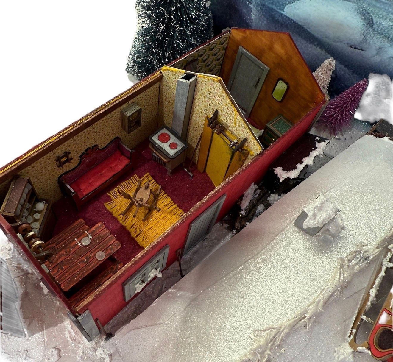 FINNISH COTTAGE 1/48 scale KIT