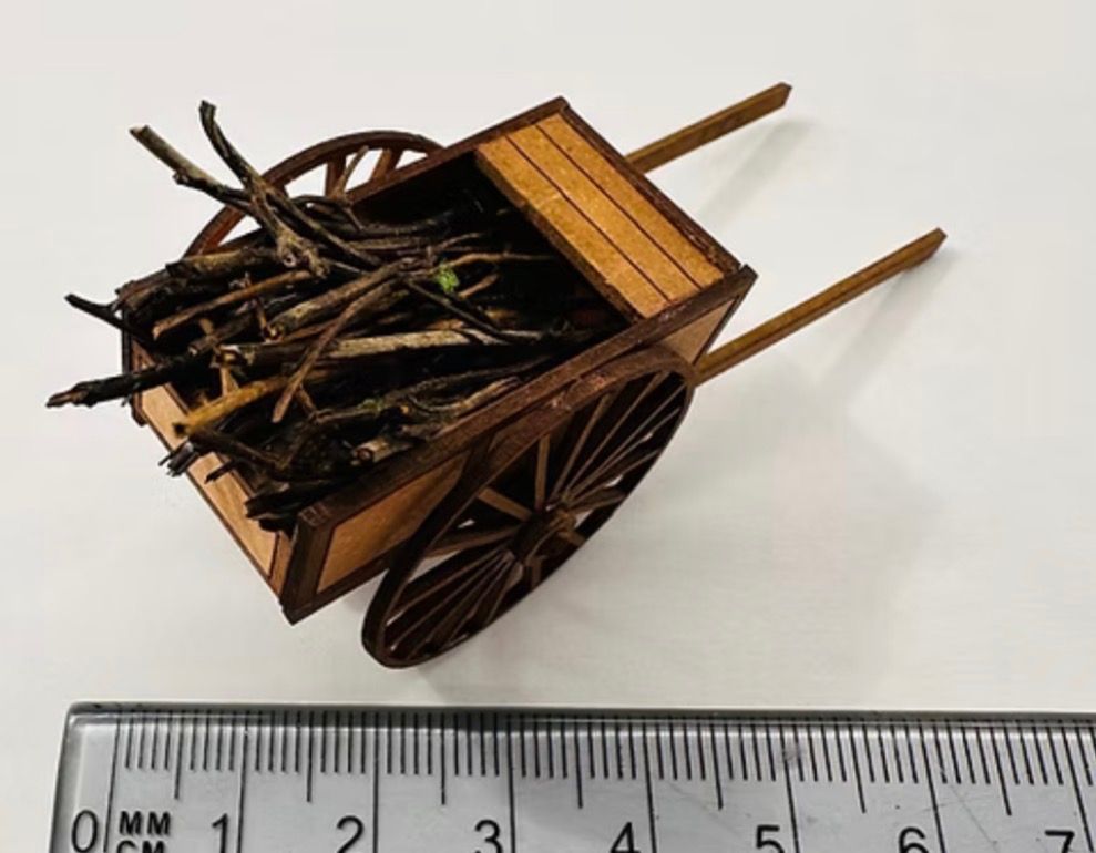 HORSE HAND CART LARGE 1/48 scale KIT