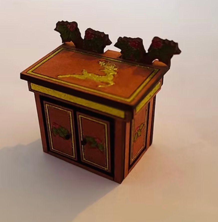 CHRISTMAS HOLLY CABINET 1/48 scale KIT