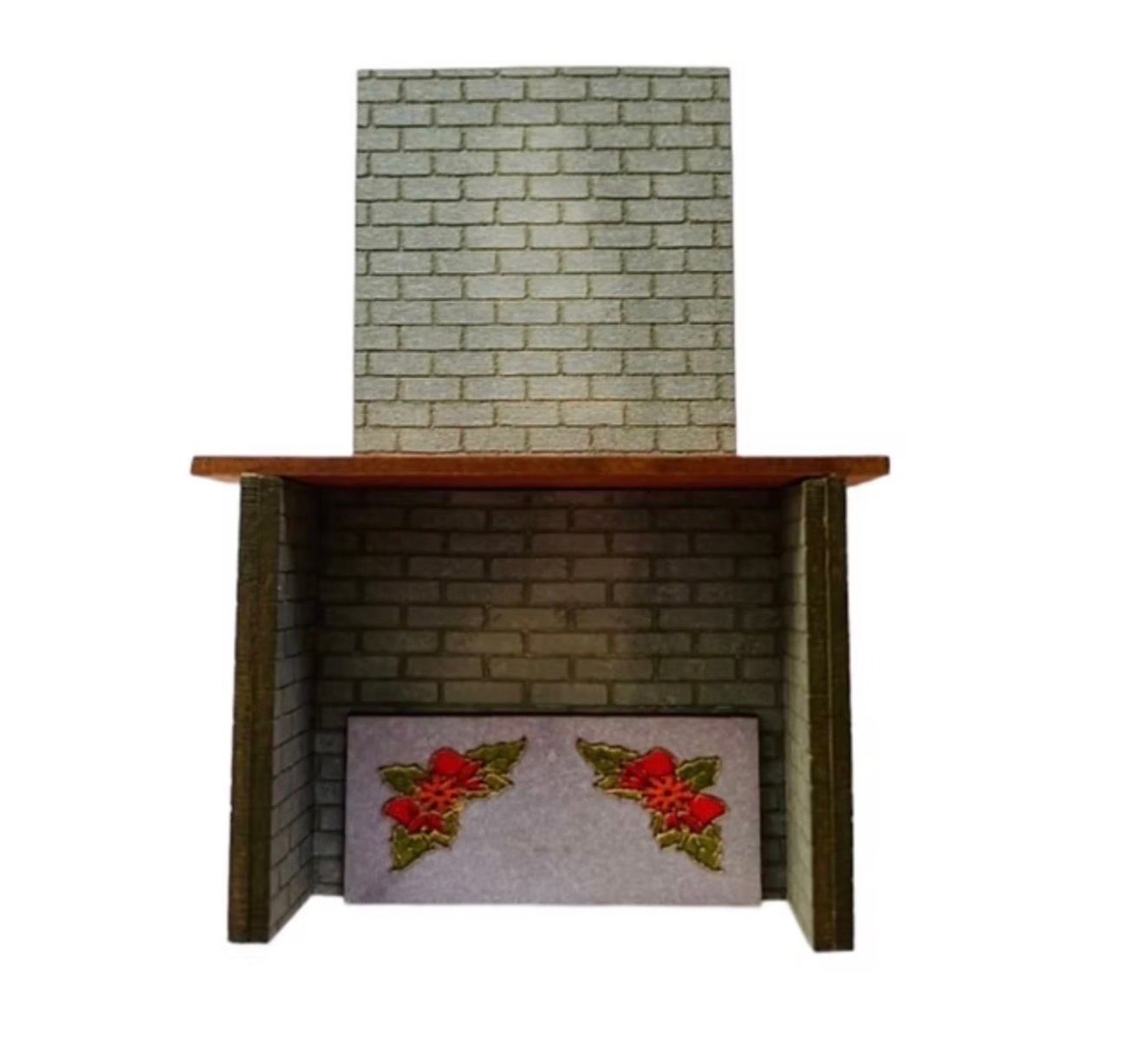 CHRISTMAS HOLLY FIREPLACE 1/48 scale KIT