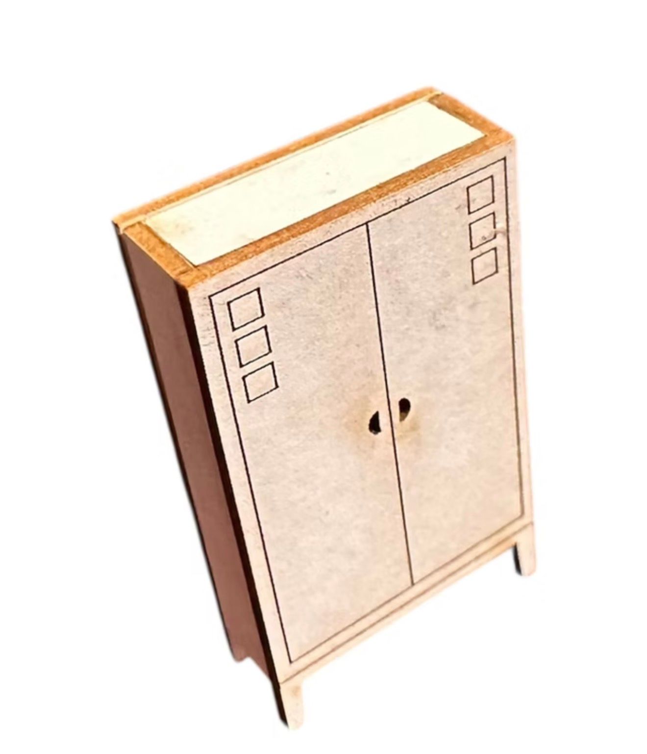MACKINTOSH WARDROBE  1.   1/48 scale KIT