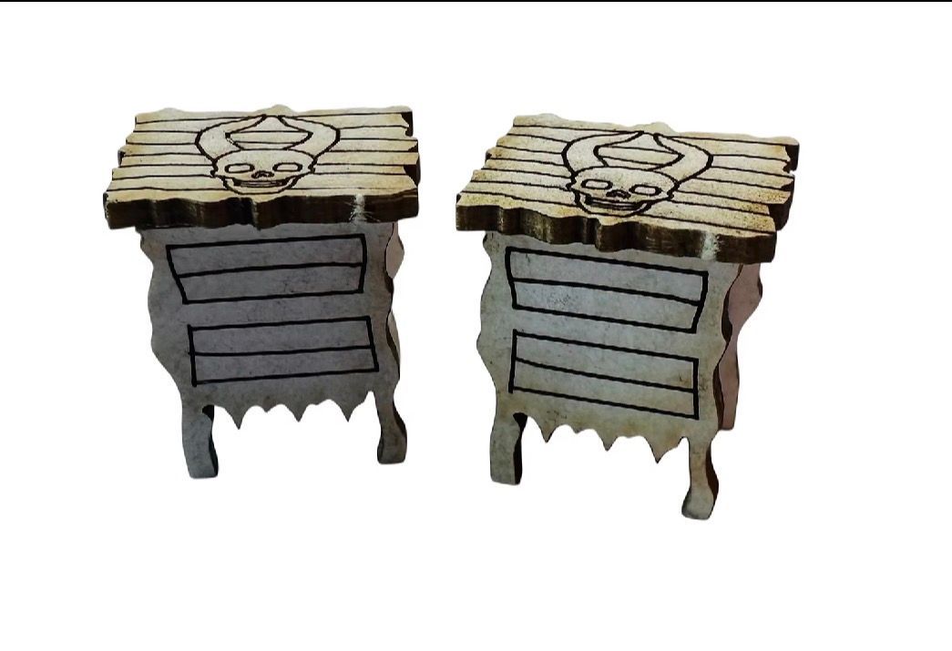 KRAMPUS BESIDE CABINETS X2 1/48 scale KITS