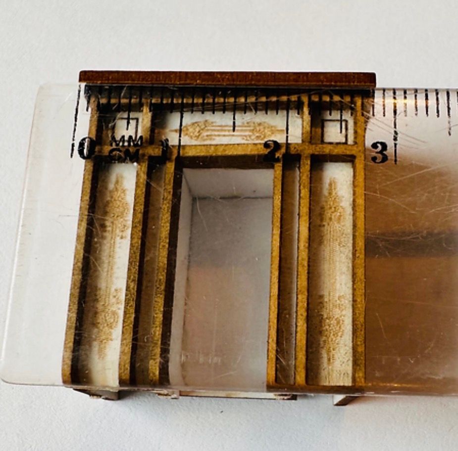 VICTORIAN DICKENSIAN FIREPLACE  1/48 scale KIT