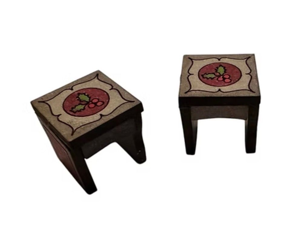 HOLLY side tables  1/48 scale KIT