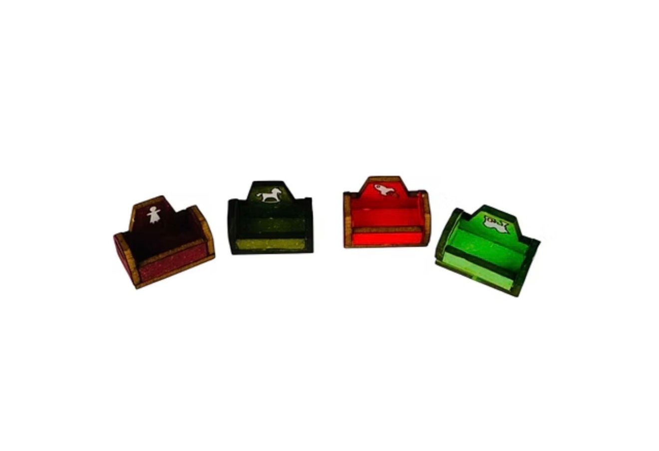 TOY CRATES (4 pack) 1/48 scale KIT