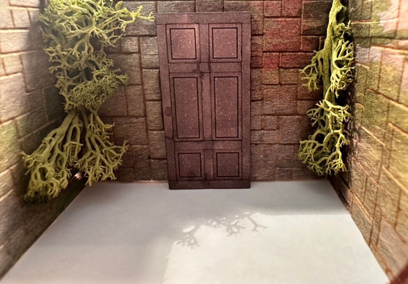 6 PANELED DOOR 1/48 scale KIT