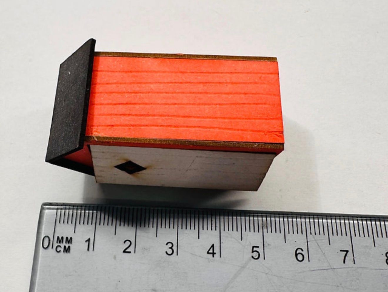 OUTDOOR TOILET. 1/48 scale KIT