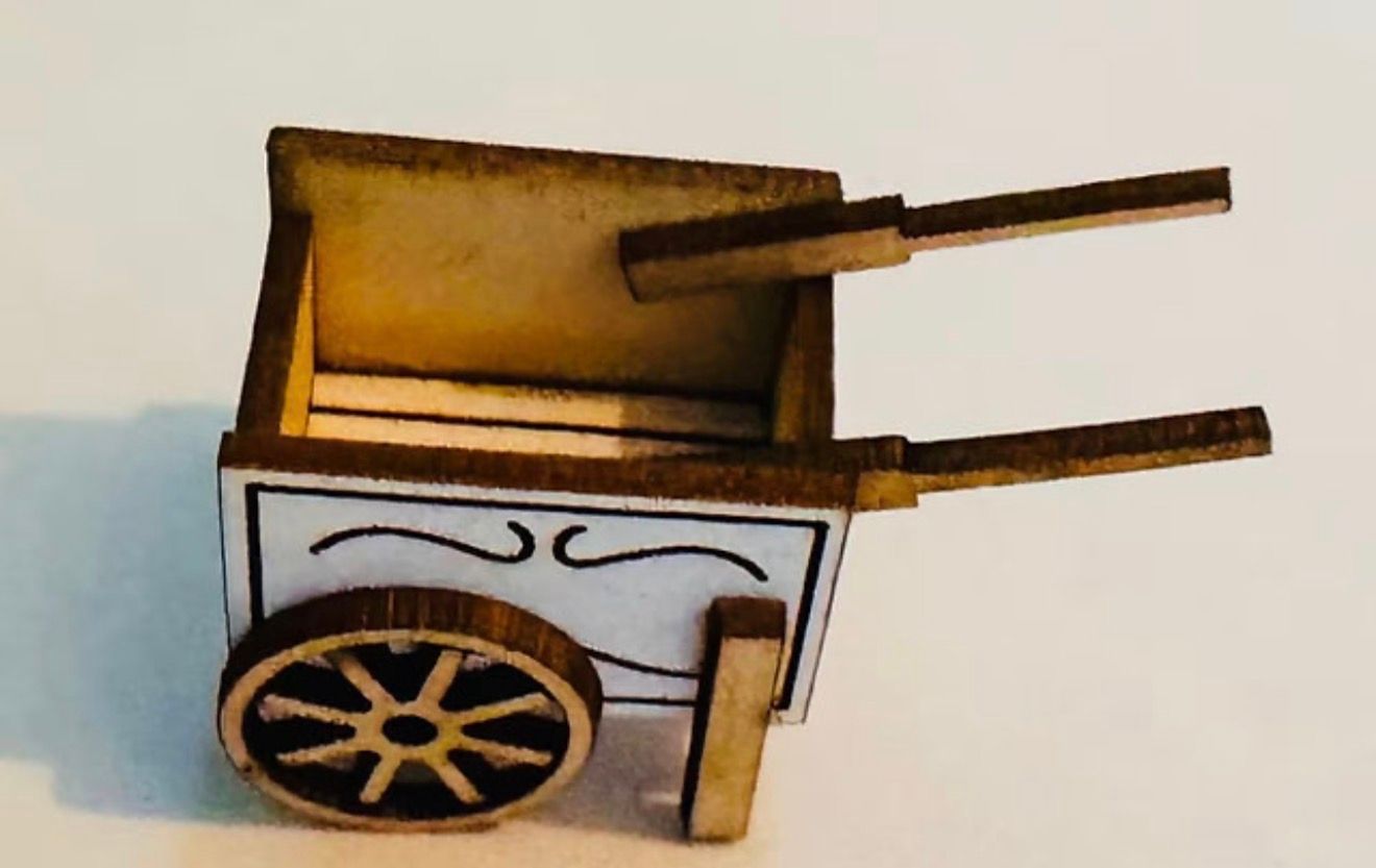 FINNISH HAND CART 1/48 scale KIT