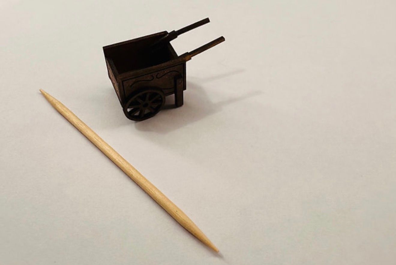 FINNISH HAND CART 1/48 scale KIT