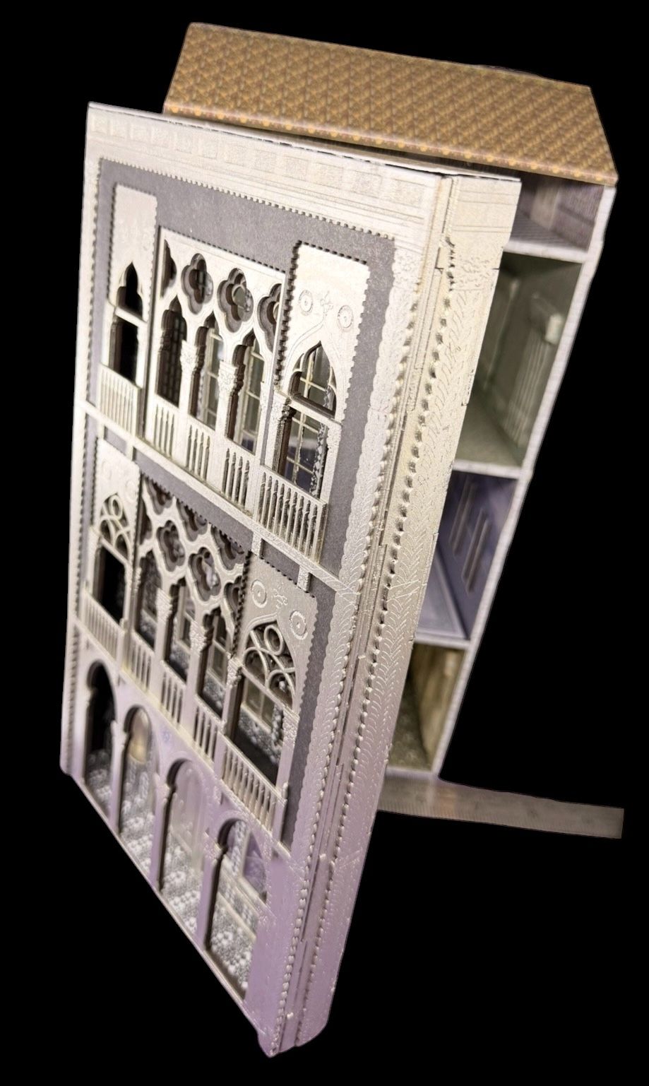 1/48 scale READY BUILT Venetian house.