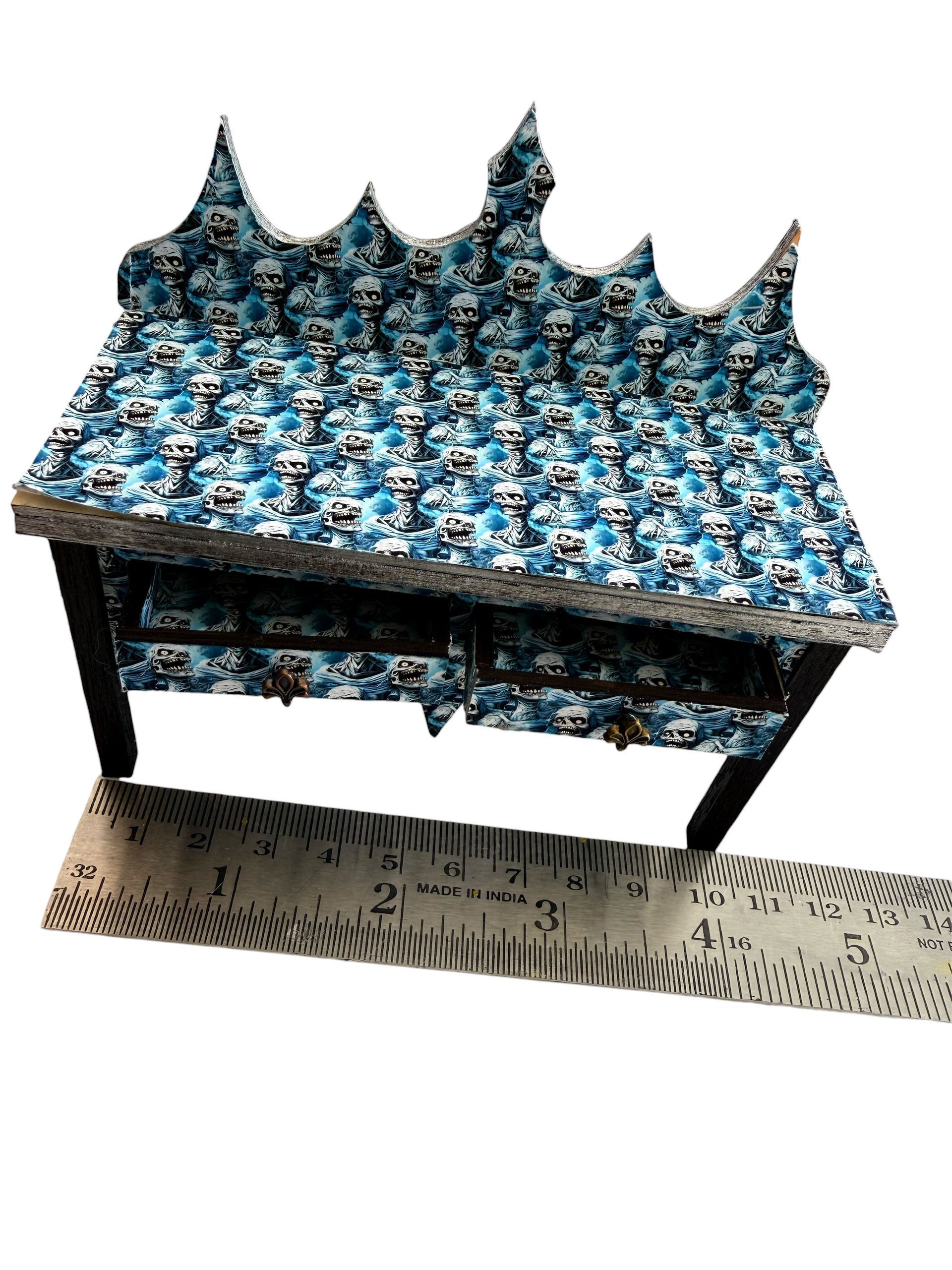 1/12 scale  READY MADE sideboard. Gothic style
