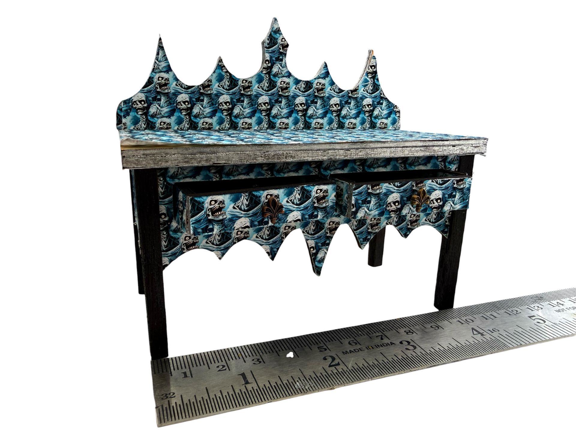 1/12 scale  READY MADE sideboard. Gothic style