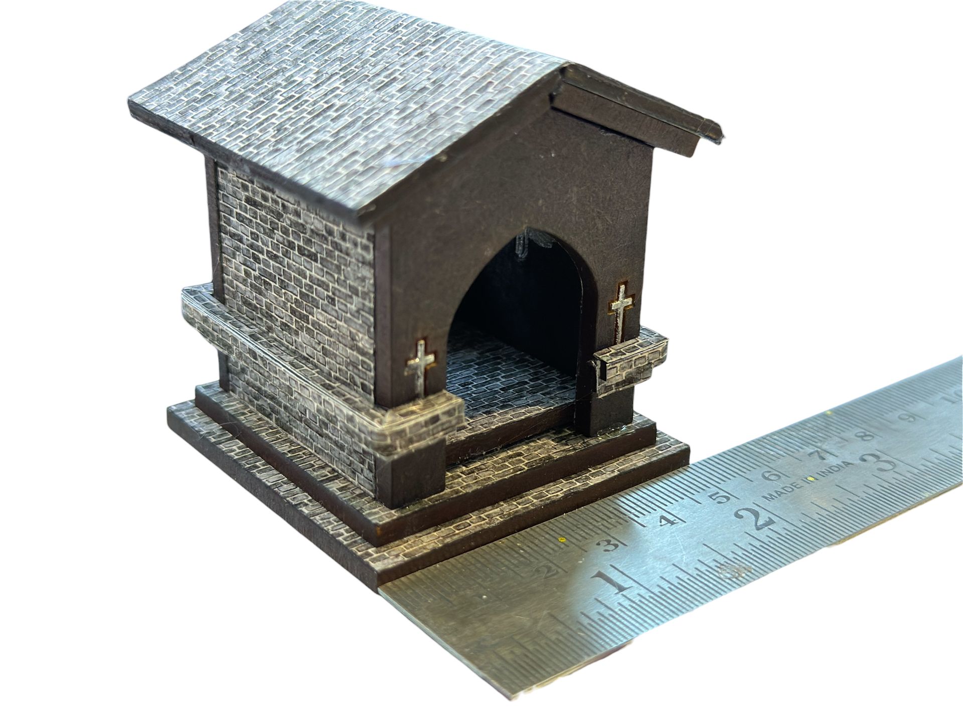 CRYPT./Mausoleum- 1/48 scale KIT