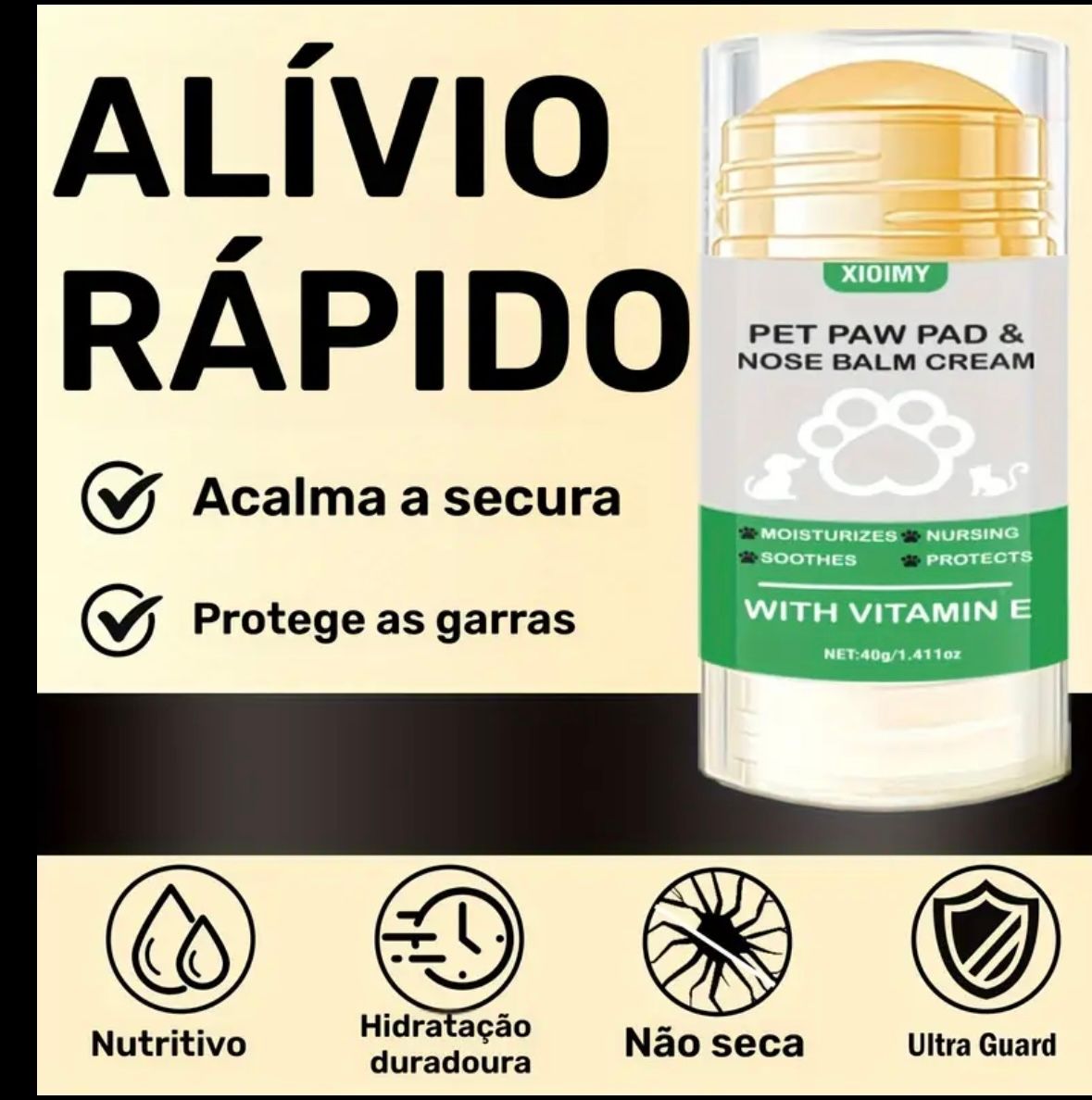 Creme para Patas e Nariz