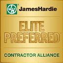 James Hardie Elite Preferred Contractor Badge