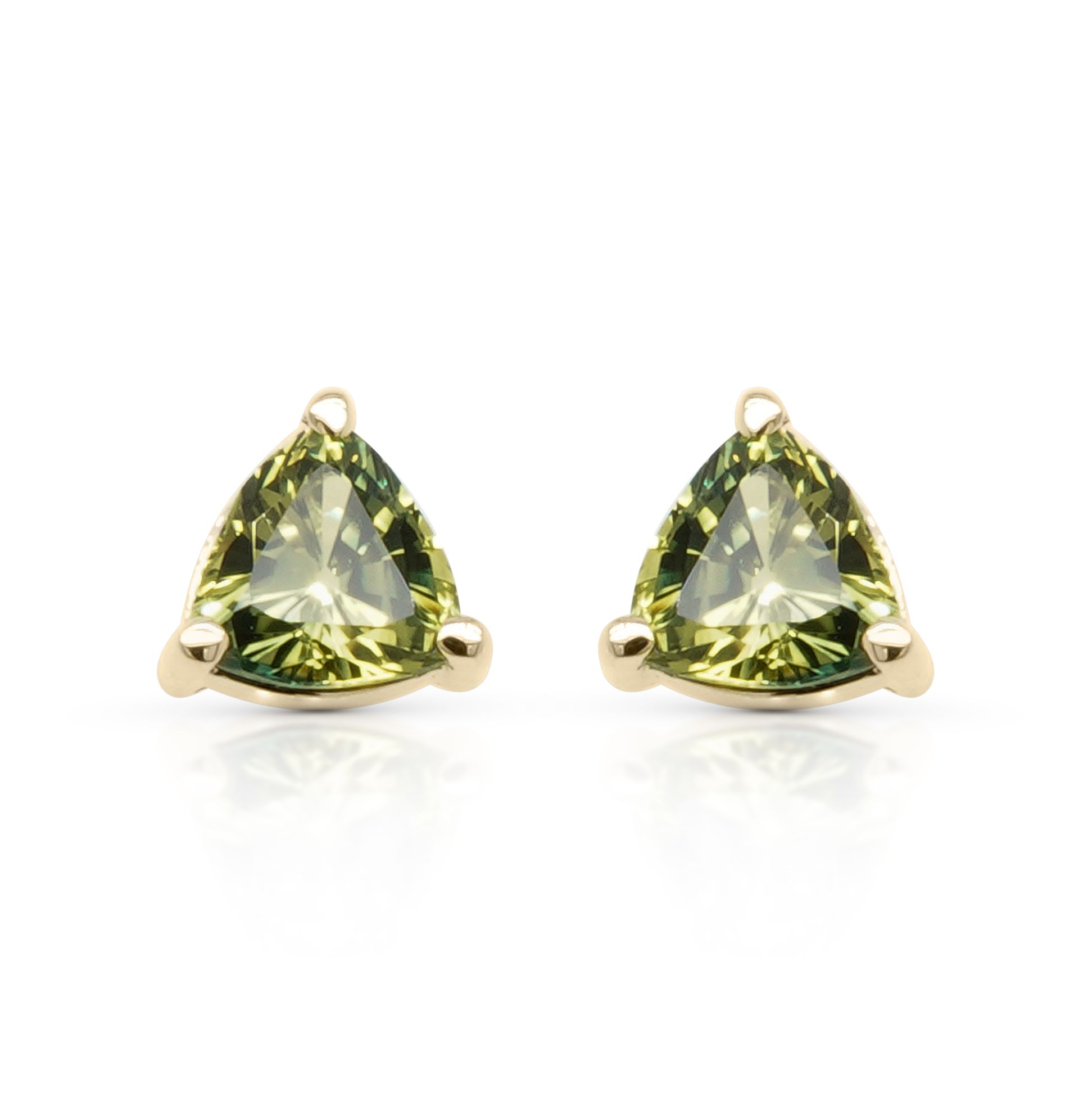 Sapphire Studs — Burleigh, QLD — Deer Honey Jewellery