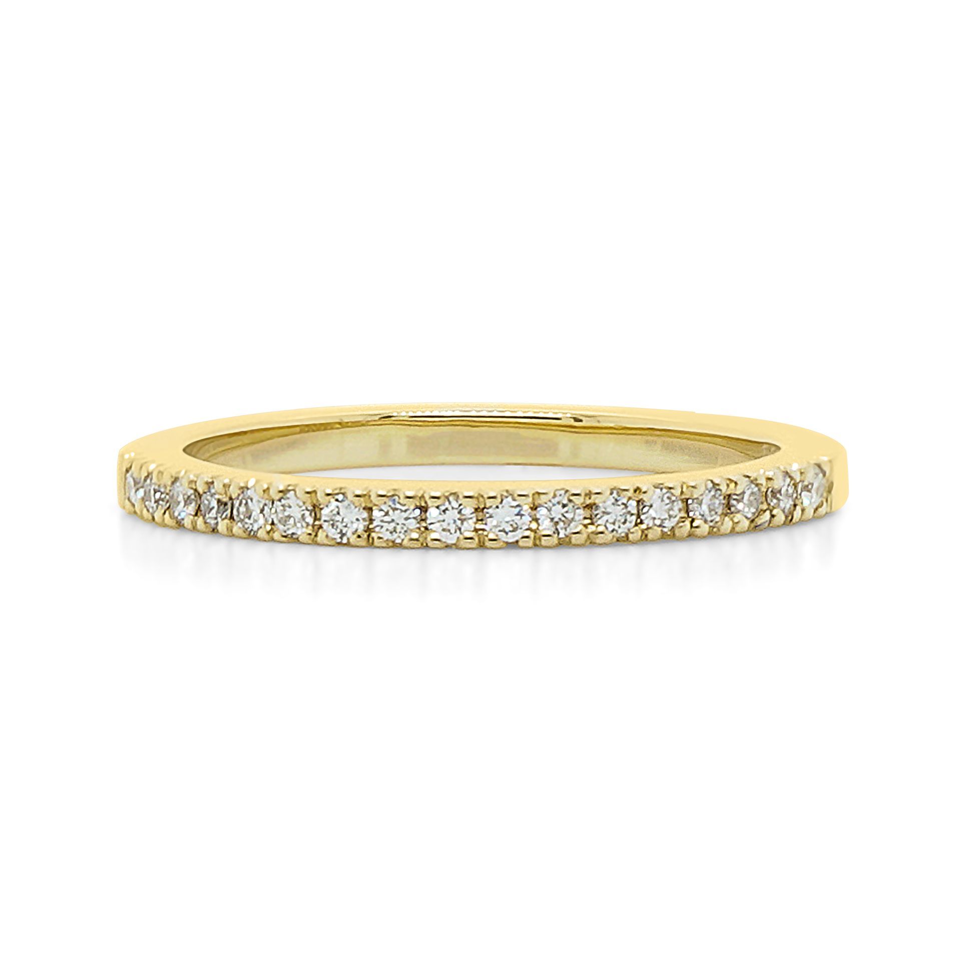 Yellow Gold Diamond Ring — Burleigh, QLD — Deer Honey Jewellery Yellow Gold Diamond Ring — Burleigh, QLD — Deer Honey Jewellery
