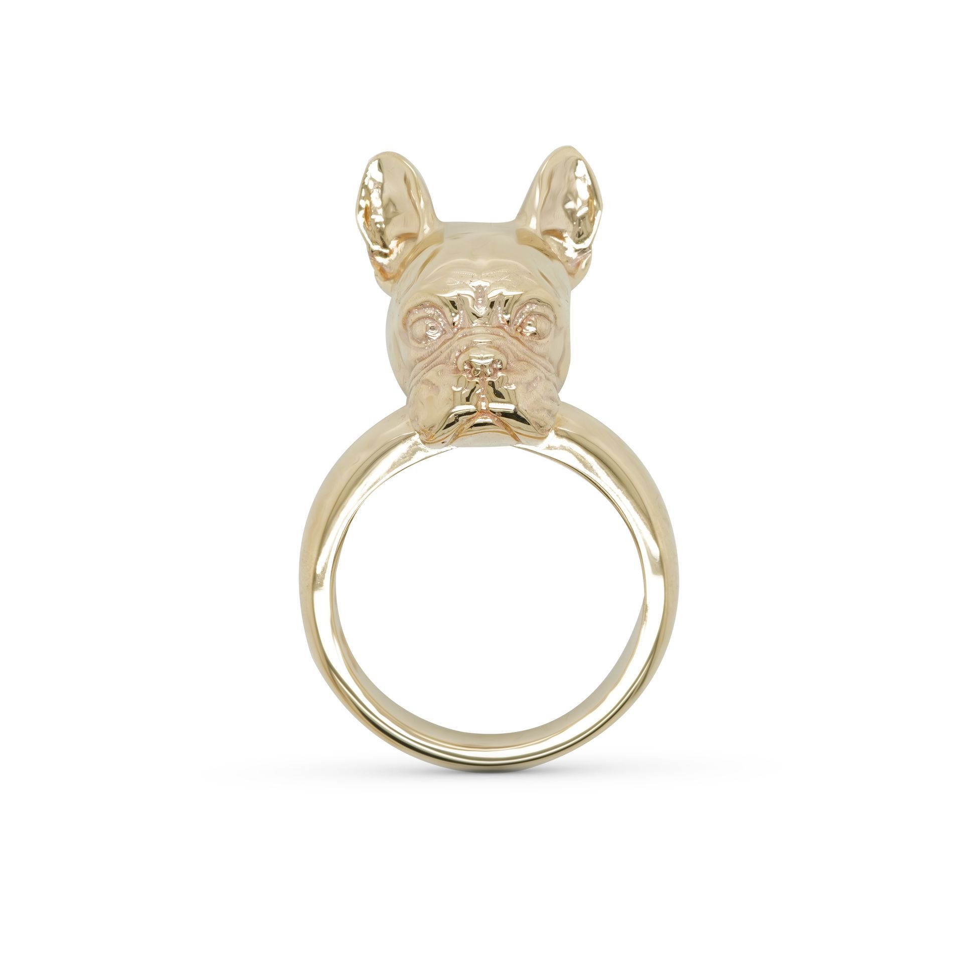 french bulldog ring — Burleigh, QLD — Deer Honey Jewellery