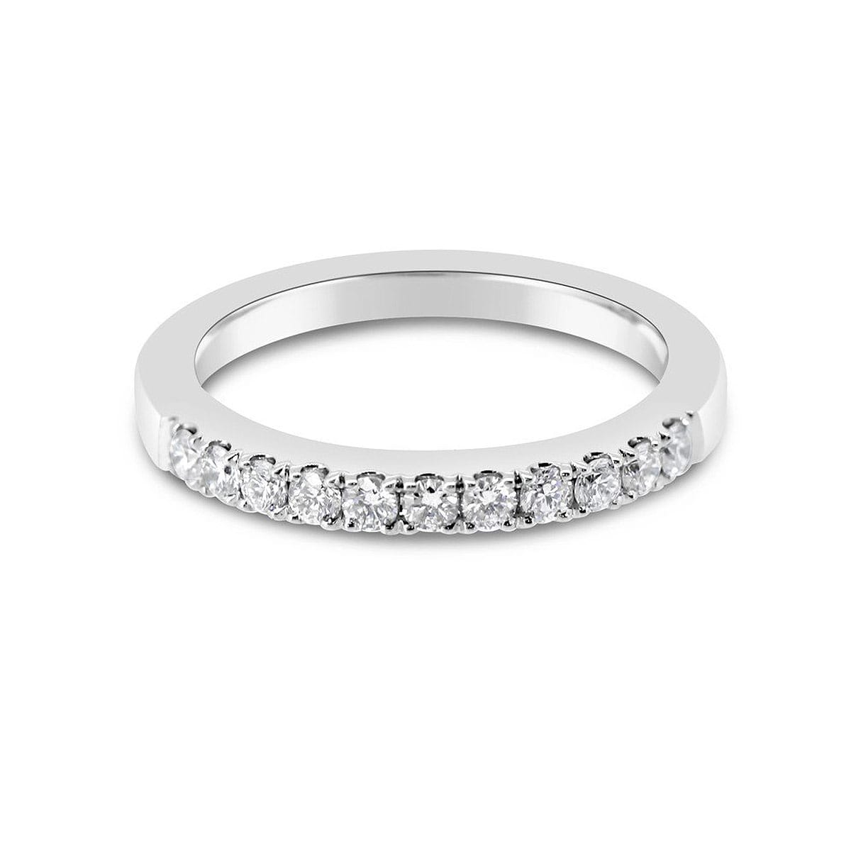 18ct White Gold Diamond Band — Burleigh, QLD — Deer Honey Jewellery 18ct White Gold Diamond Band — Burleigh, QLD — Deer Honey Jewellery