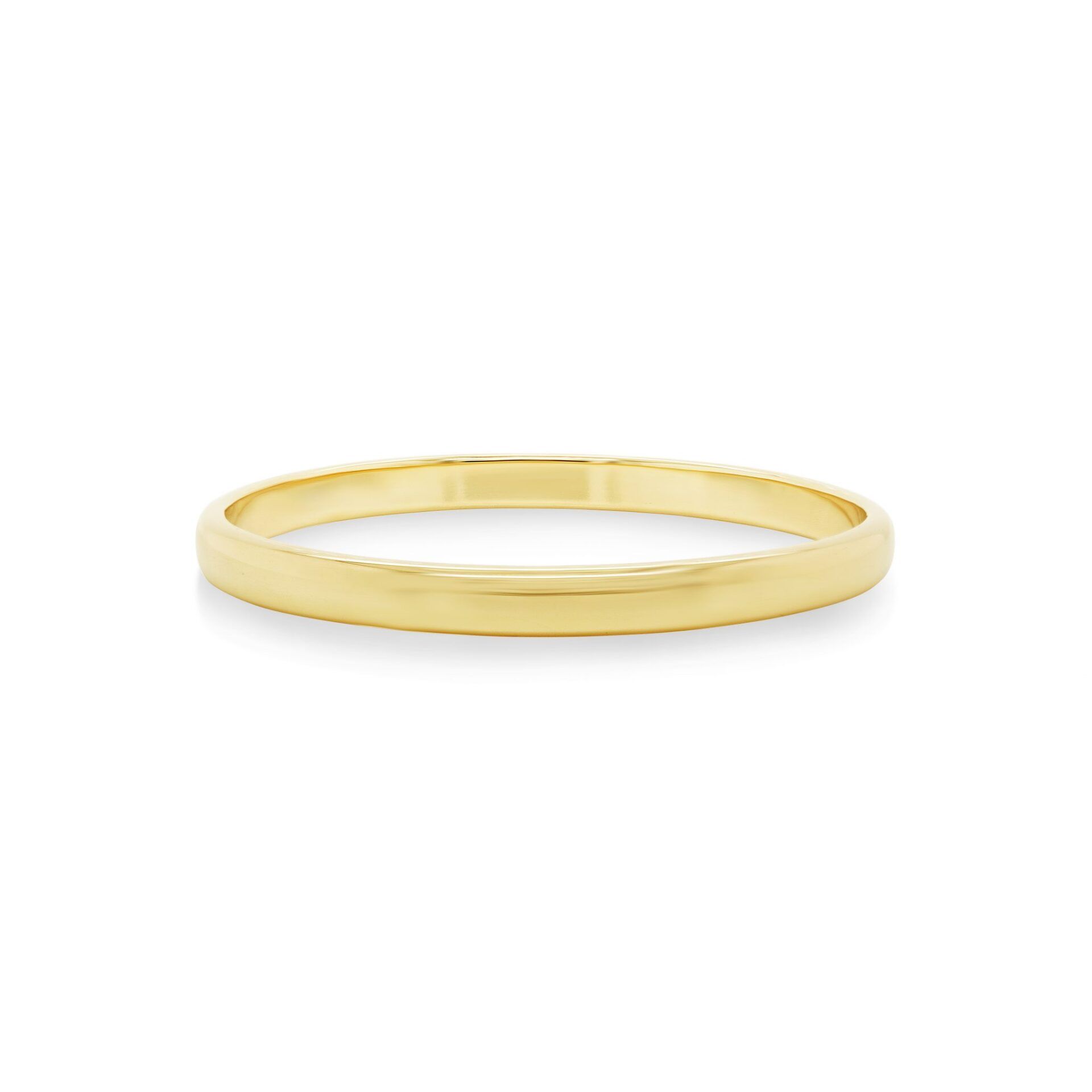 Solid Gold Bangle — Burleigh, QLD — Deer Honey Jewellery