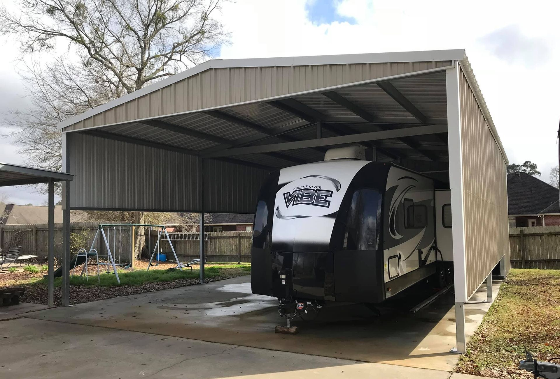 Metal RV Covers in Lake Charles, LA Metal RV Covers in Lake Charles, LA